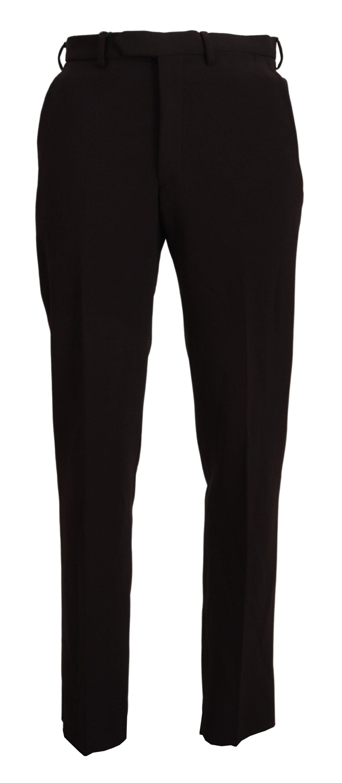 Pantalon habillé droit pour homme marron de BENCIVENGA
