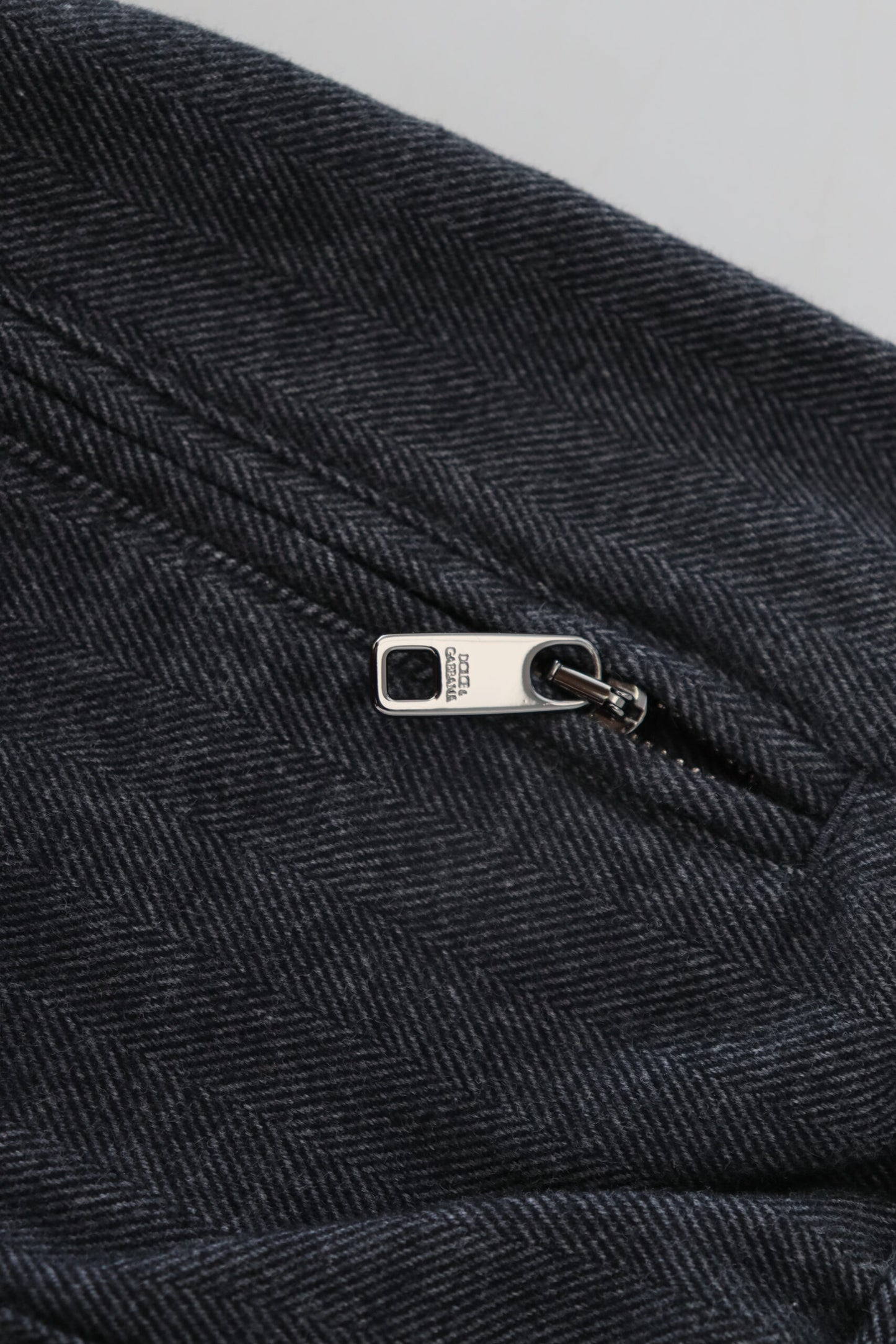 Pantalon jogging homme en coton gris Dolce & Gabbana