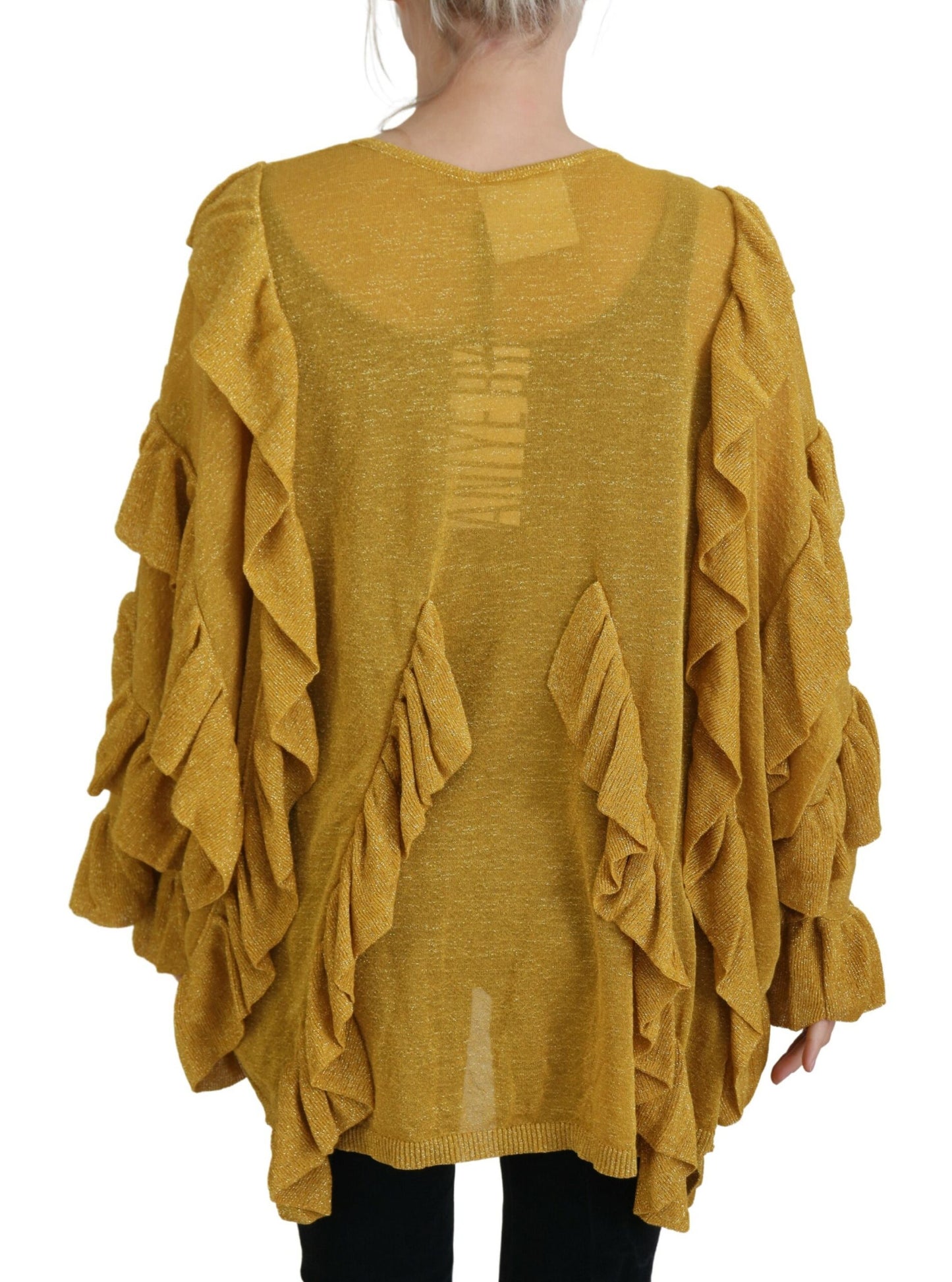 Aniye By Gold Lange Mouwen Gerimpelde Dames Cardigan Trui