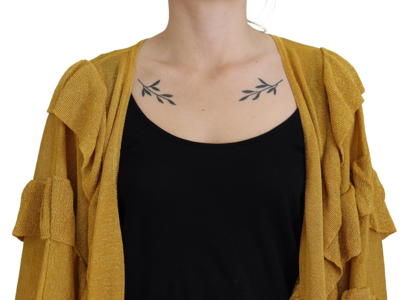 Aniye By Gold Lange Mouwen Gerimpelde Dames Cardigan Trui
