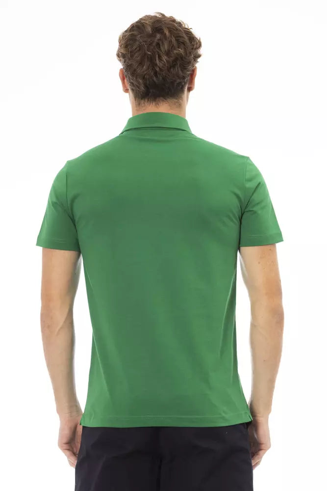 Baldinini Trend Groene Katoenen Polo voor Heren