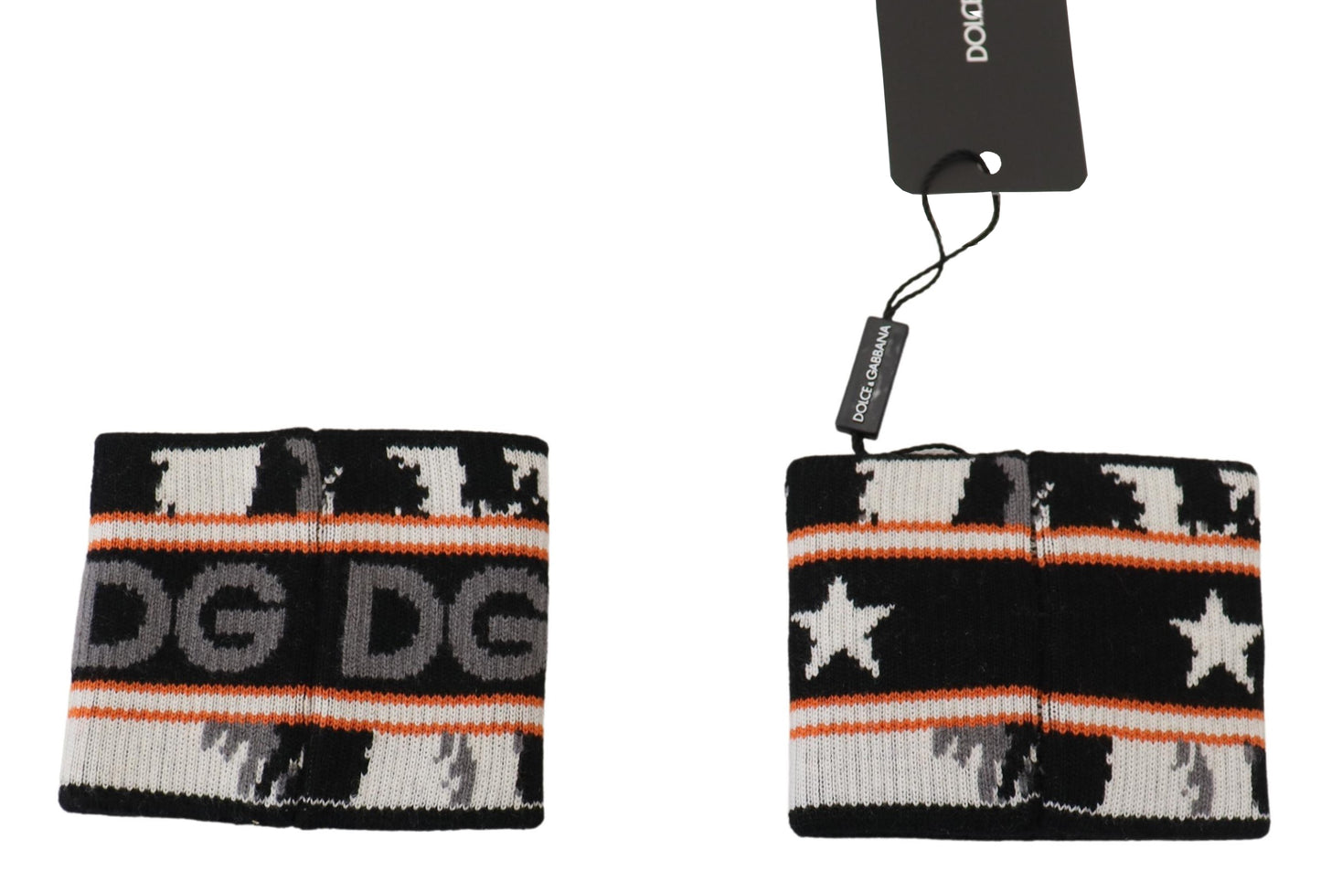 Ensemble deux pièces Dolce & Gabbana orange et gris avec bracelet DG Royal
