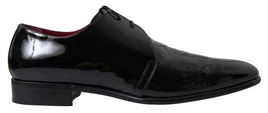 Dolce & Gabbana zwarte lakleren formele schoenen