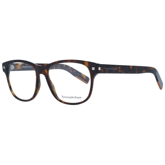 Monture de lunettes pour homme marron Ermenegildo Zegna