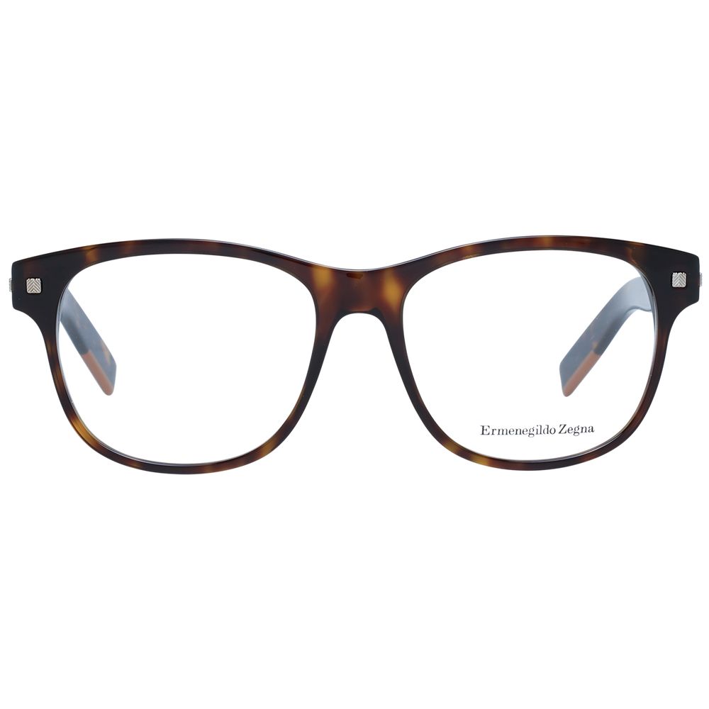 Monture de lunettes pour homme marron Ermenegildo Zegna