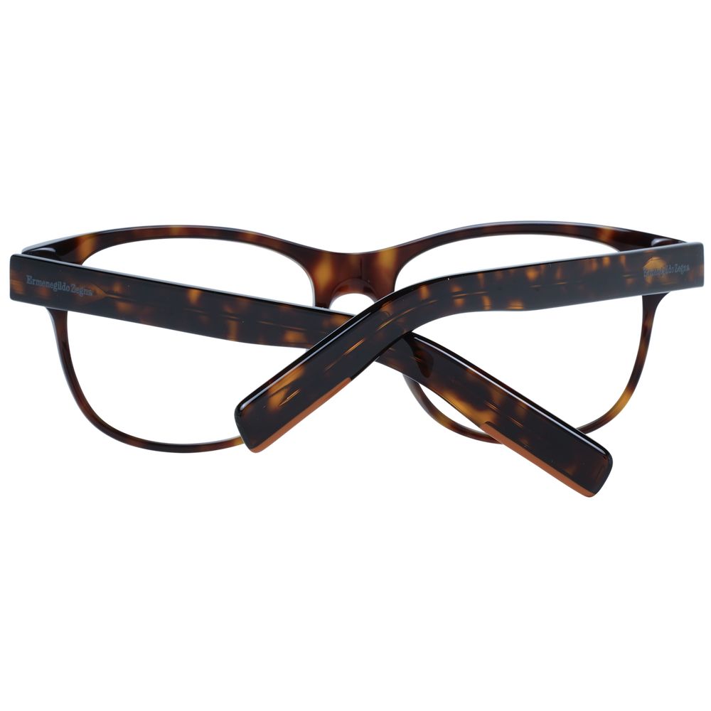 Monture de lunettes pour homme marron Ermenegildo Zegna