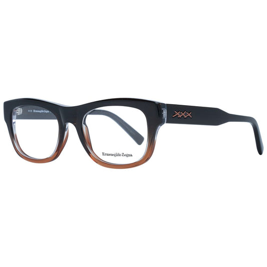 Monture de lunettes pour homme marron Ermenegildo Zegna