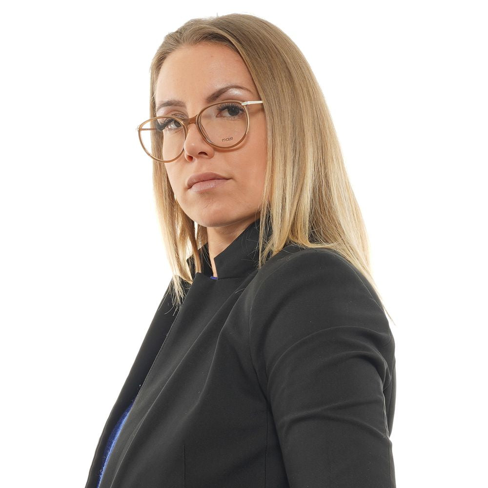Monture de lunettes pour femme beige Maje