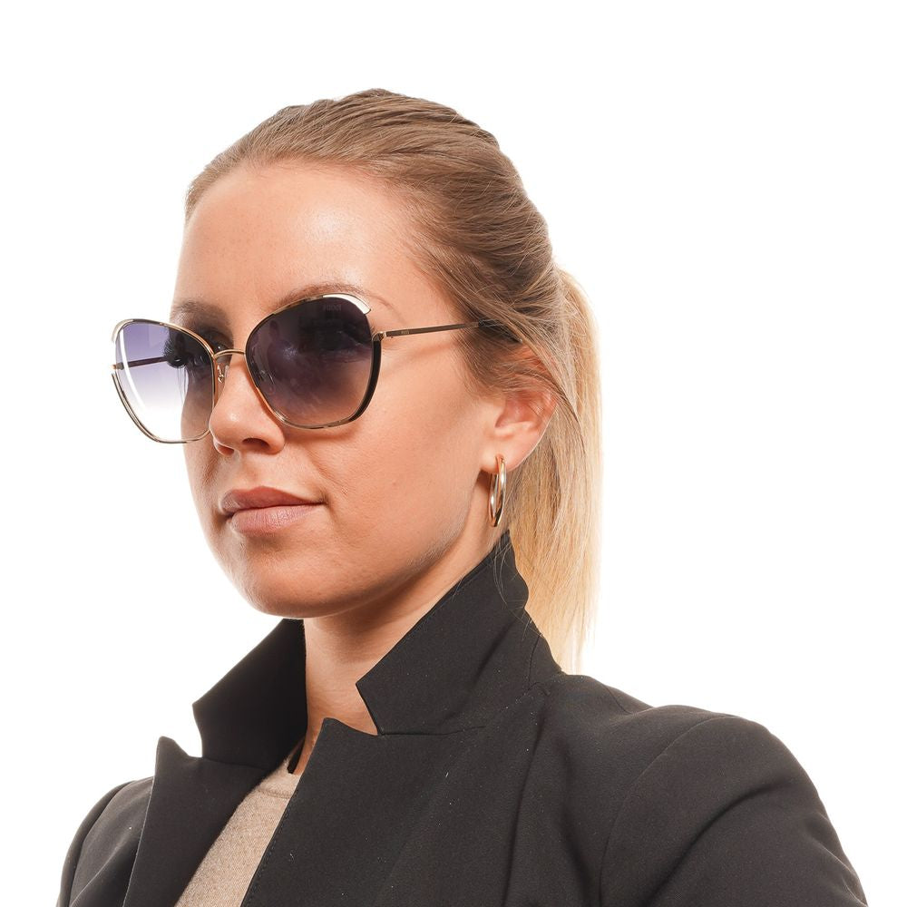 Lunettes de soleil Emilio Pucci dorées pour femme