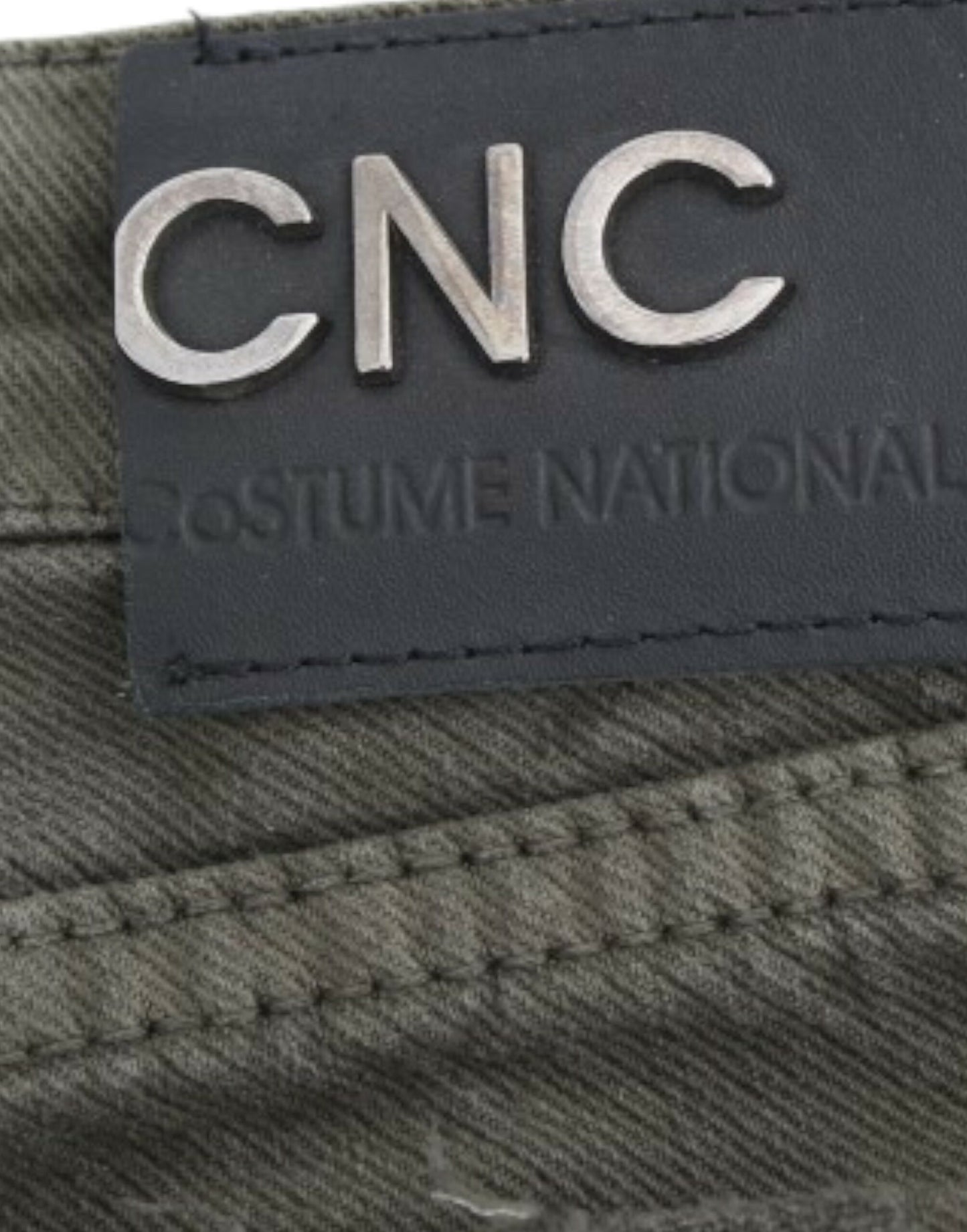 Costume National, jeans slim vert