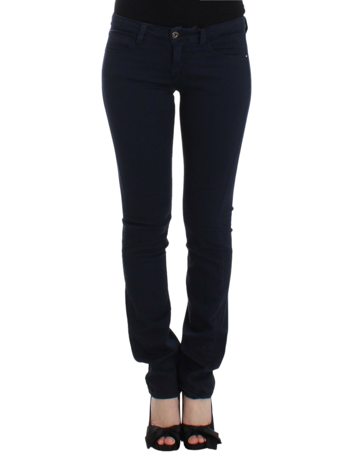 Costume National, jeans bleu à jambes droites