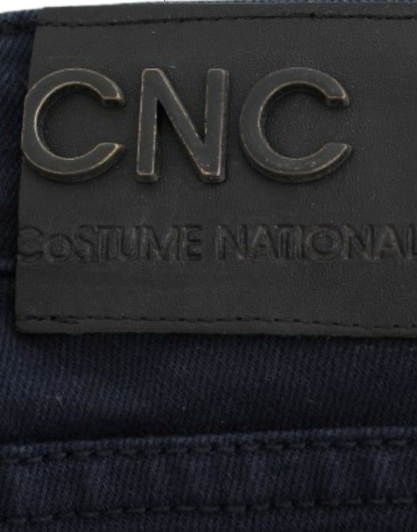 Costume National, jeans bleu à jambes droites
