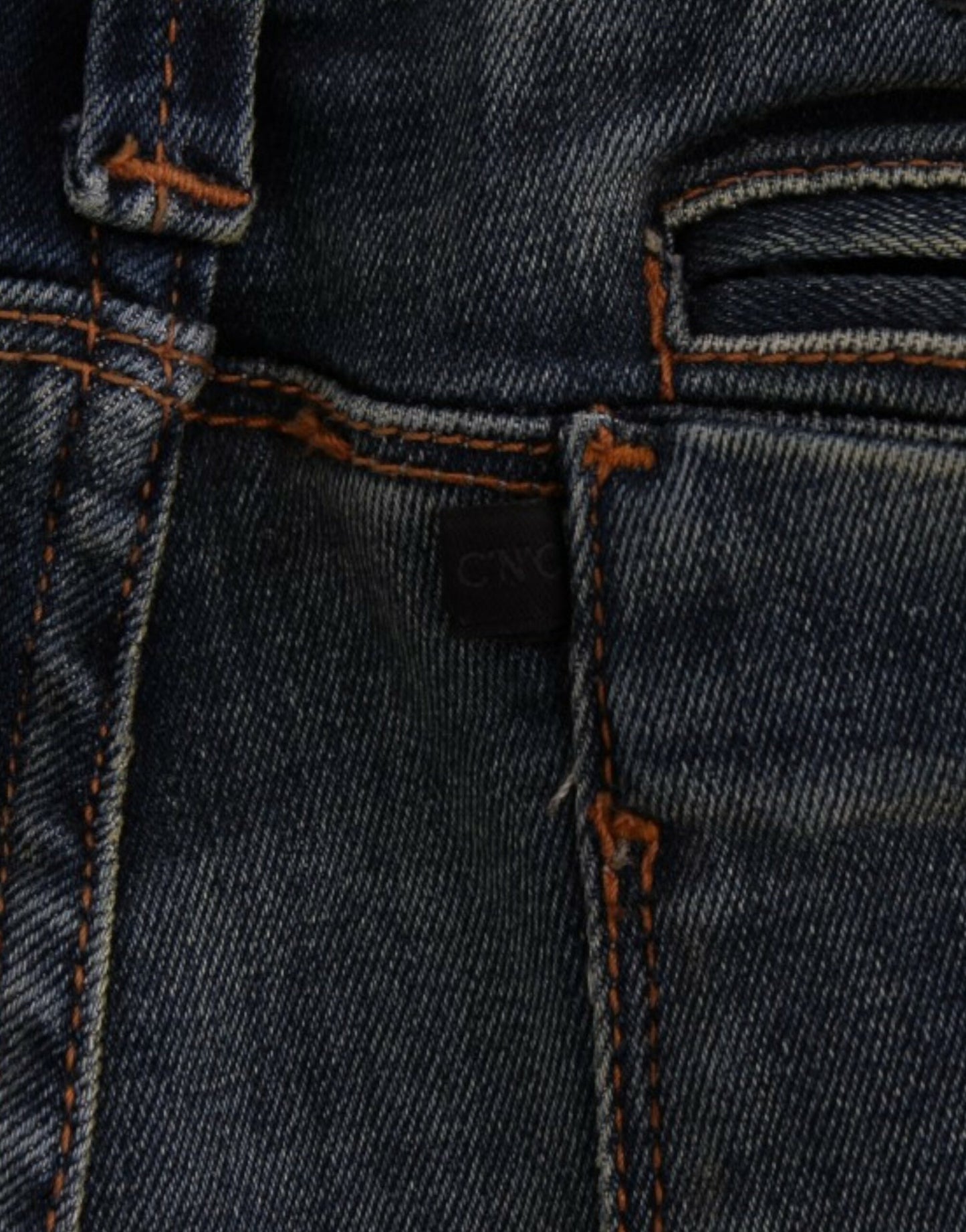 Costume National, jeans bleu à jambes droites