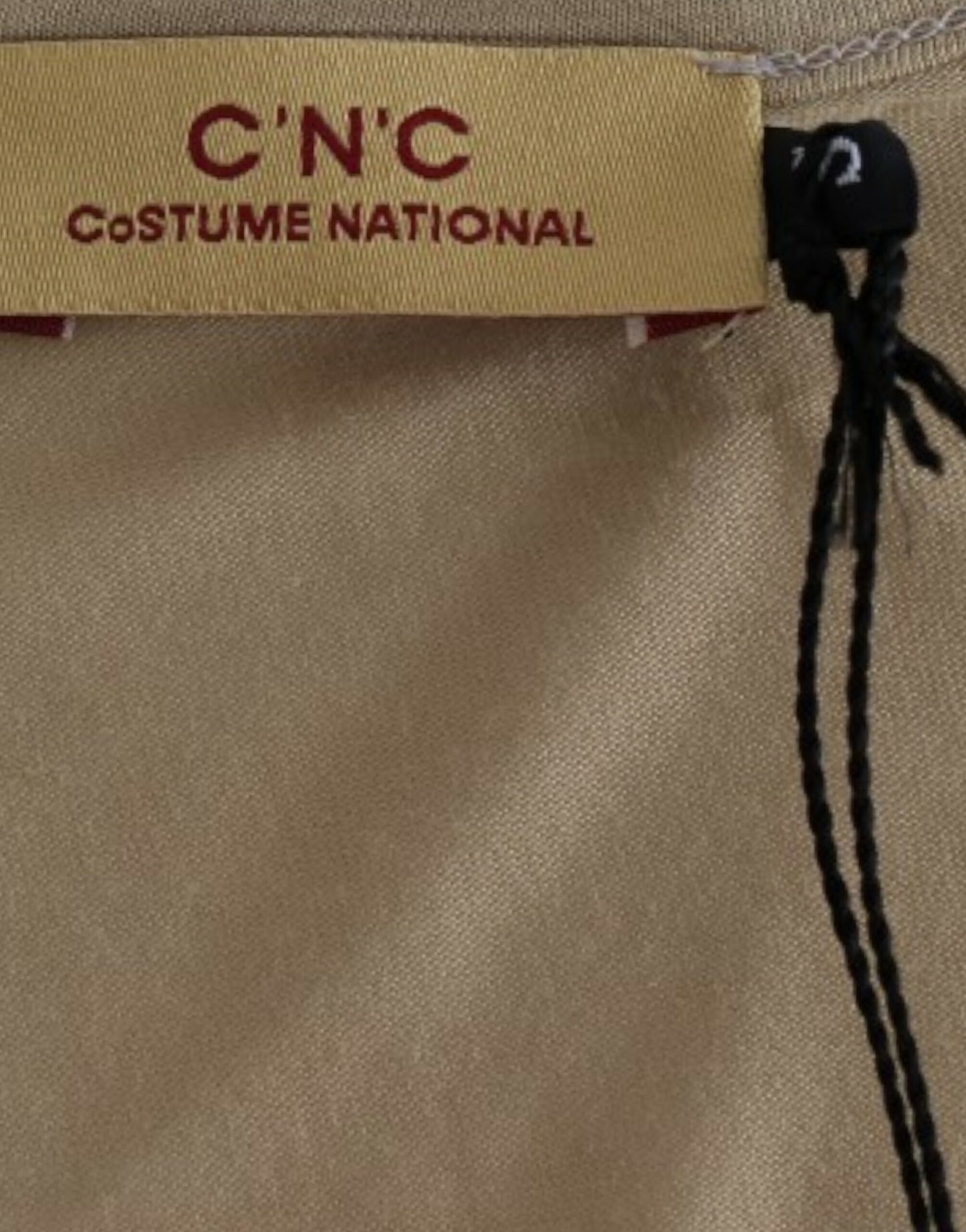 T-shirt beige à motif de Costume National