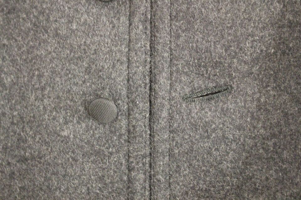 Gilet en laine mélangée grise avec logo Dolce & Gabbana