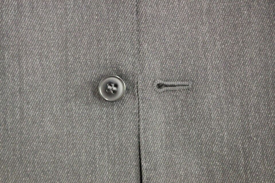 Dolce & Gabbana Grijs Vloerenlange Vest van Wol