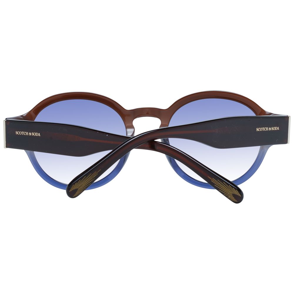 Lunettes de soleil pour homme marron Scotch & Soda