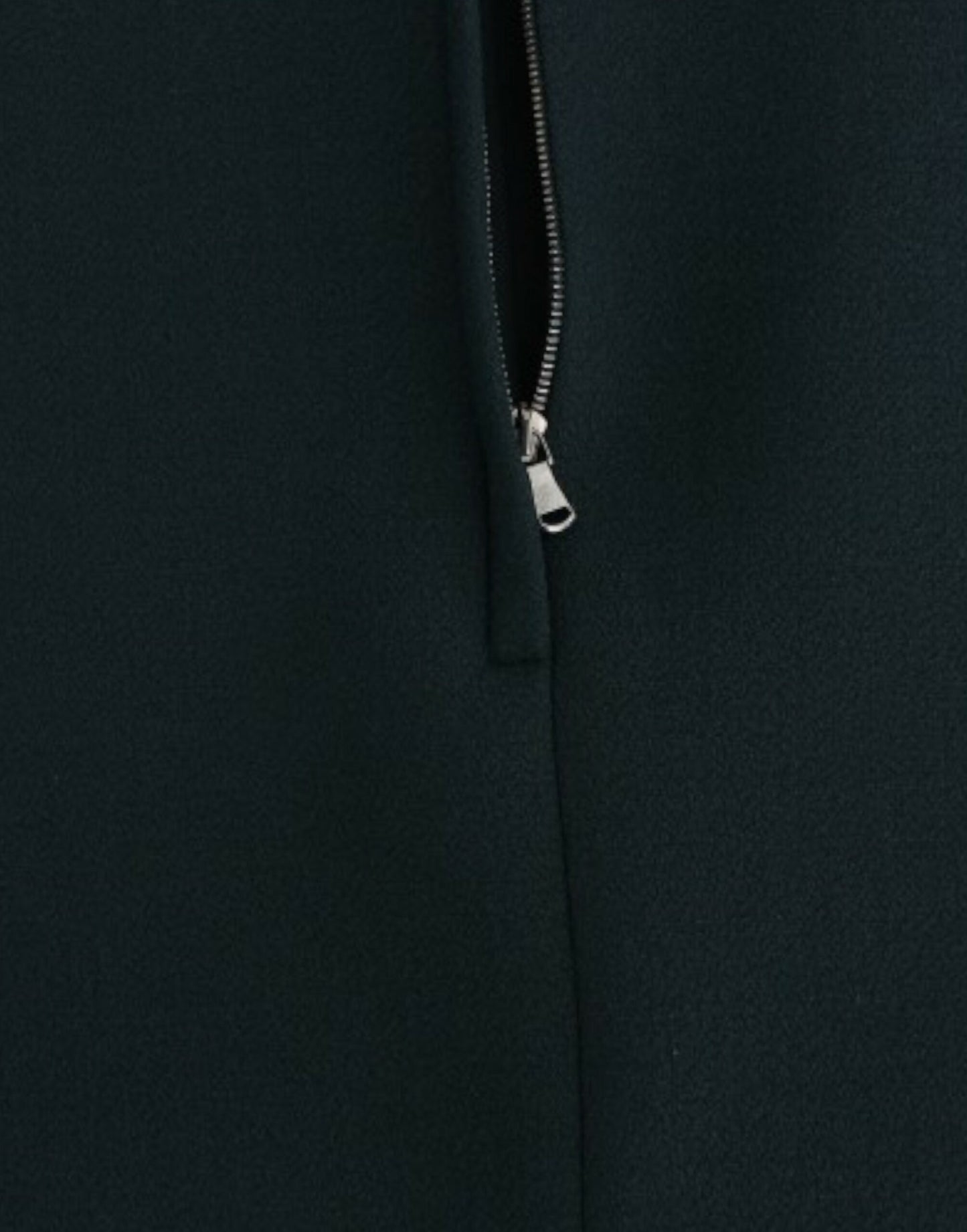 Blouse en laine à manches 3/4 verte de Dolce & Gabbana