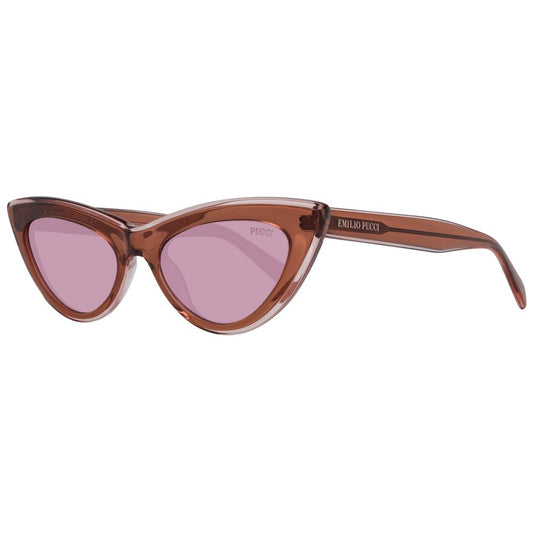Lunettes de soleil marron pour femme Emilio Pucci