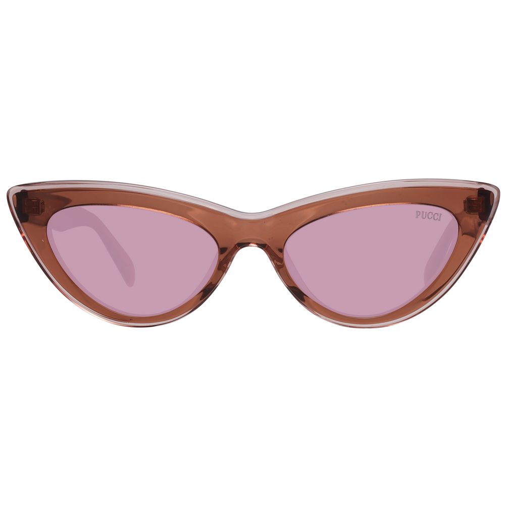 Lunettes de soleil marron pour femme Emilio Pucci