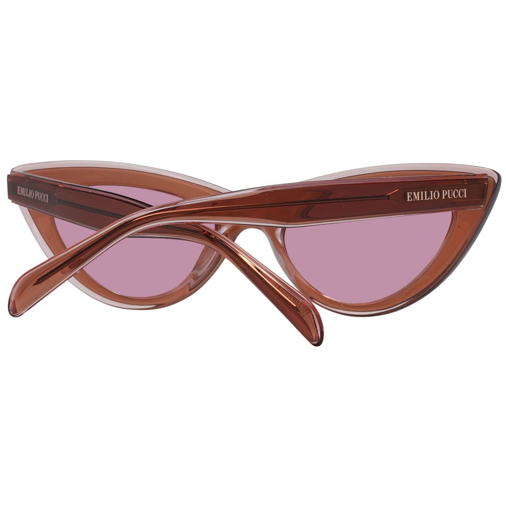 Lunettes de soleil marron pour femme Emilio Pucci