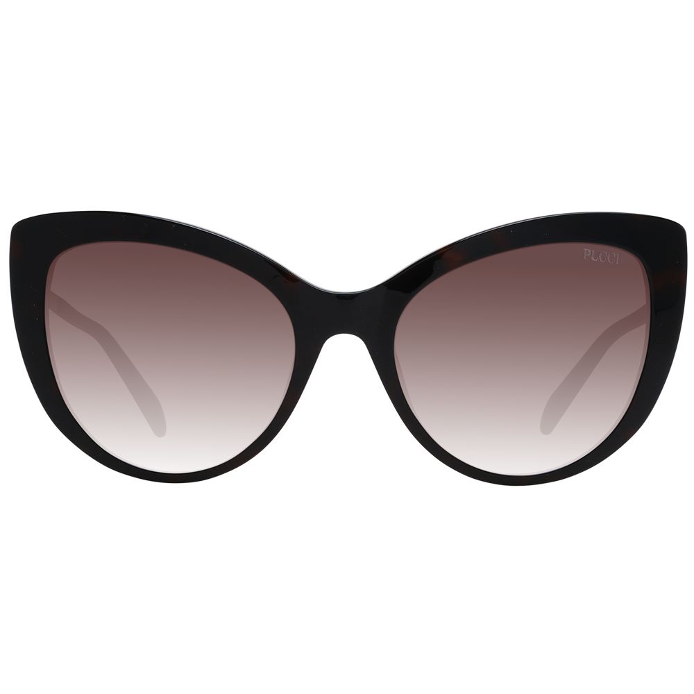 Lunettes de soleil marron pour femme Emilio Pucci