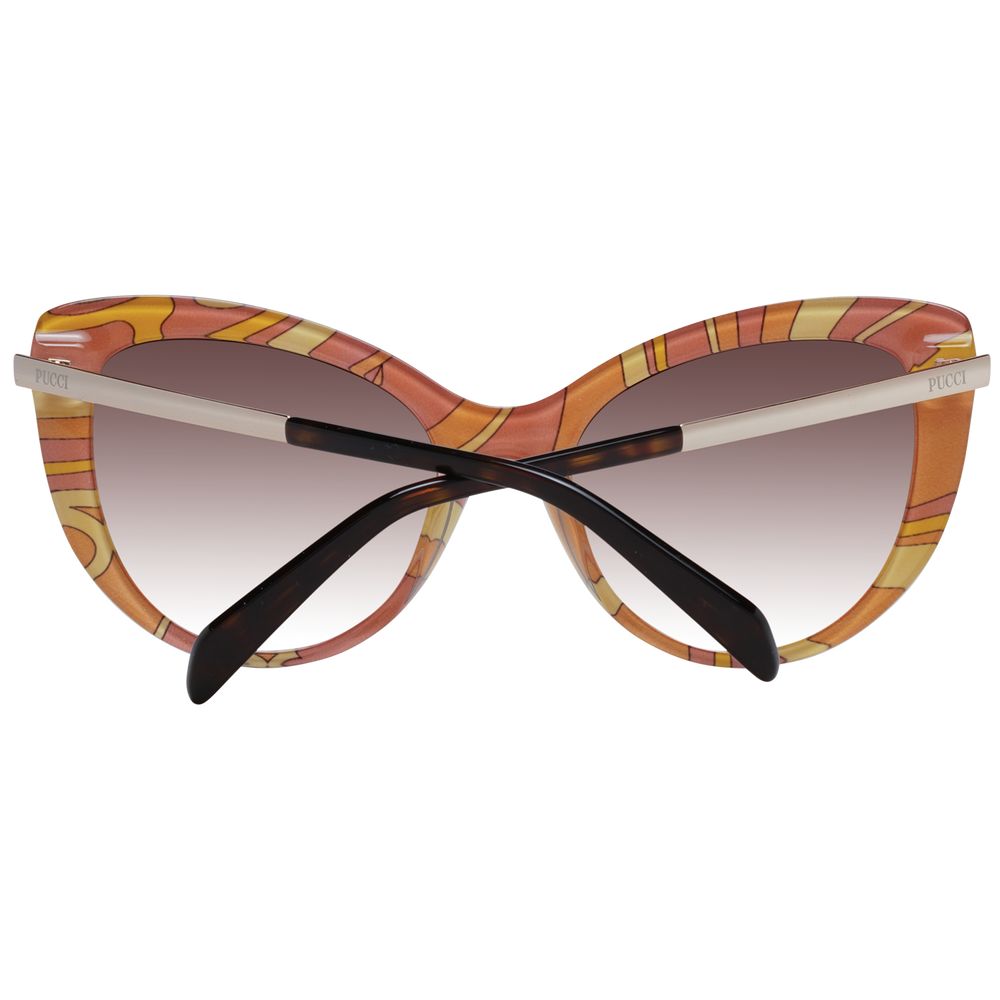 Lunettes de soleil marron pour femme Emilio Pucci