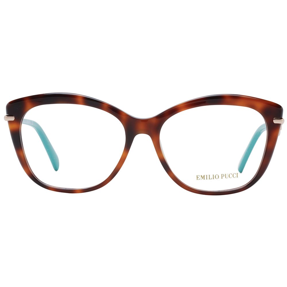 Monture de lunettes pour femme marron Emilio Pucci