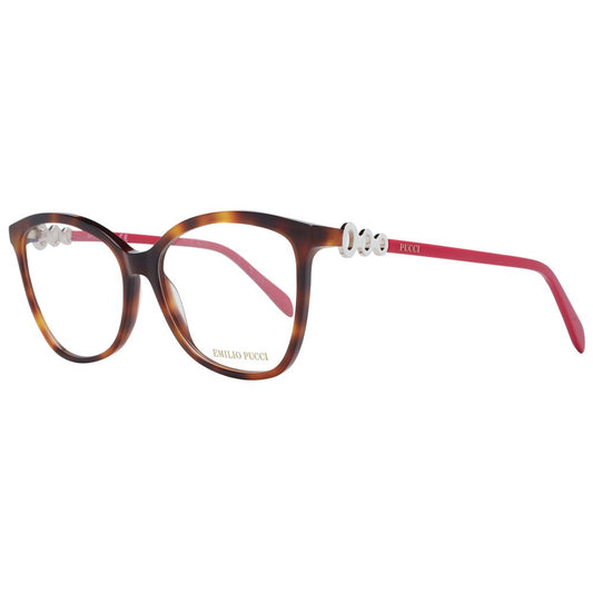 Monture de lunettes pour femme marron Emilio Pucci