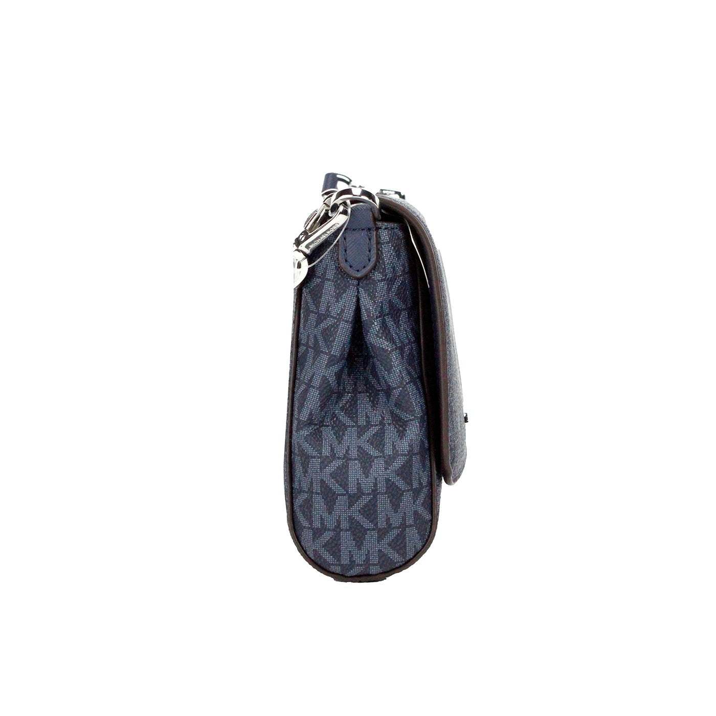 Sac bandoulière convertible Jet Set en PVC bleu marine de taille moyenne Michael Kors