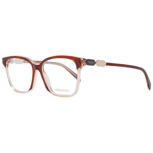 Monture de lunettes pour femme marron Emilio Pucci