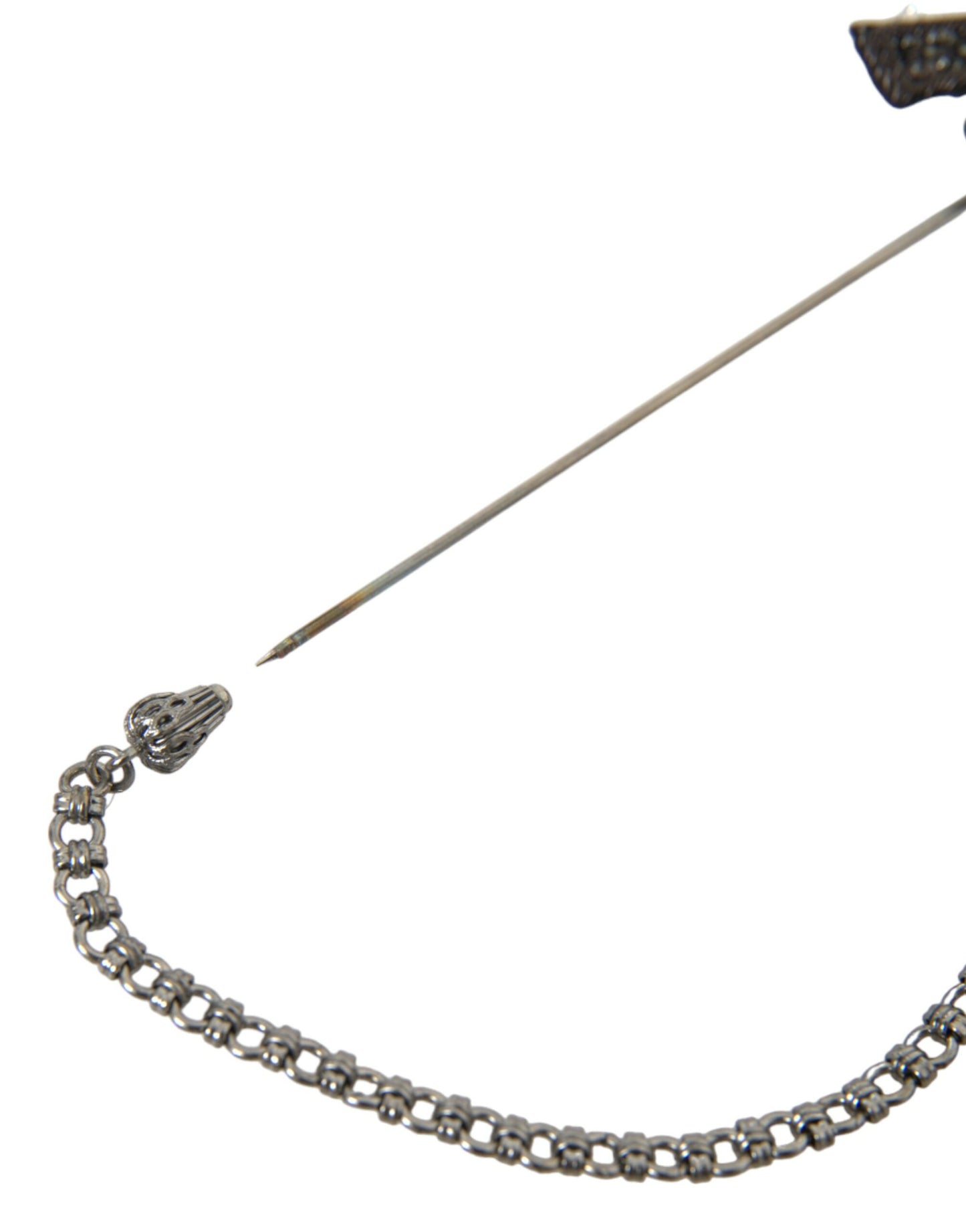 Broche revolver en laiton et cuivre Dolce & Gabbana pour homme