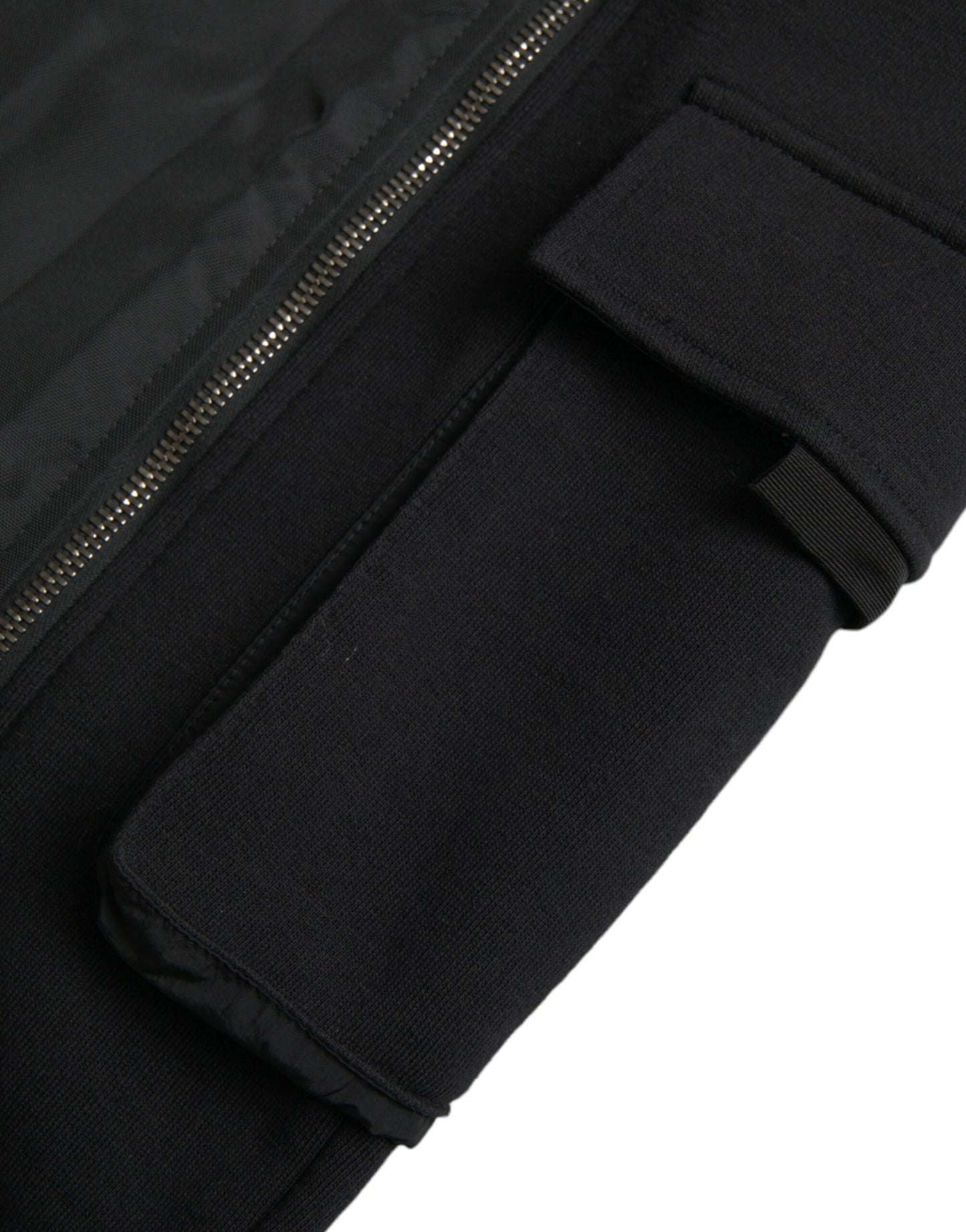 Dolce & Gabbana Zwarte Skinny Broek van Katoenmix