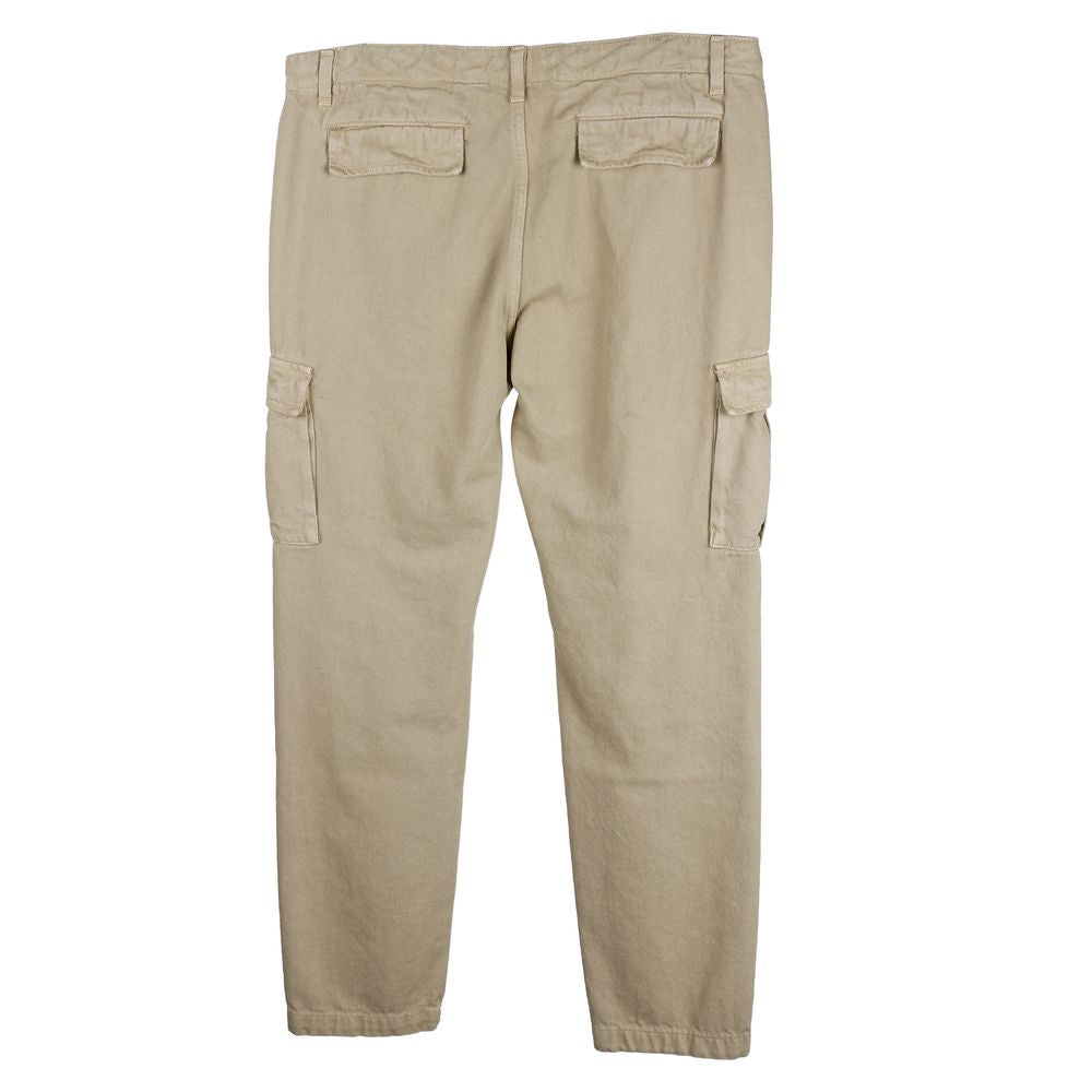 Pantalon homme en coton beige Comme Des Fuckdown