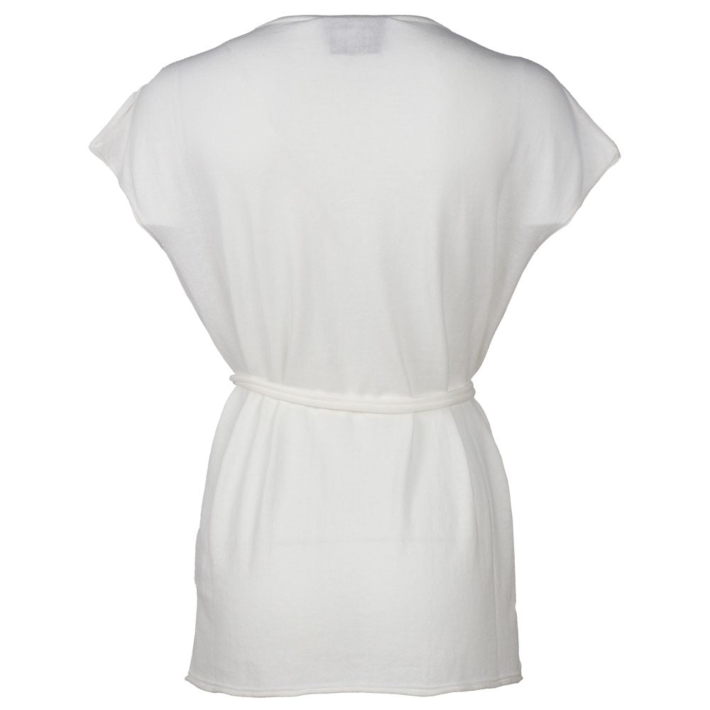 Robe blanche en coton Alpha Studio
