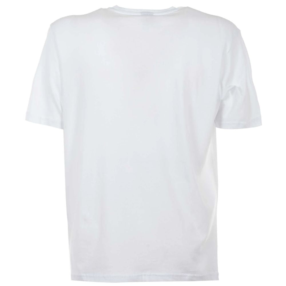 North Sails Elegant wit katoenen T-shirt met opvallend blauw logo