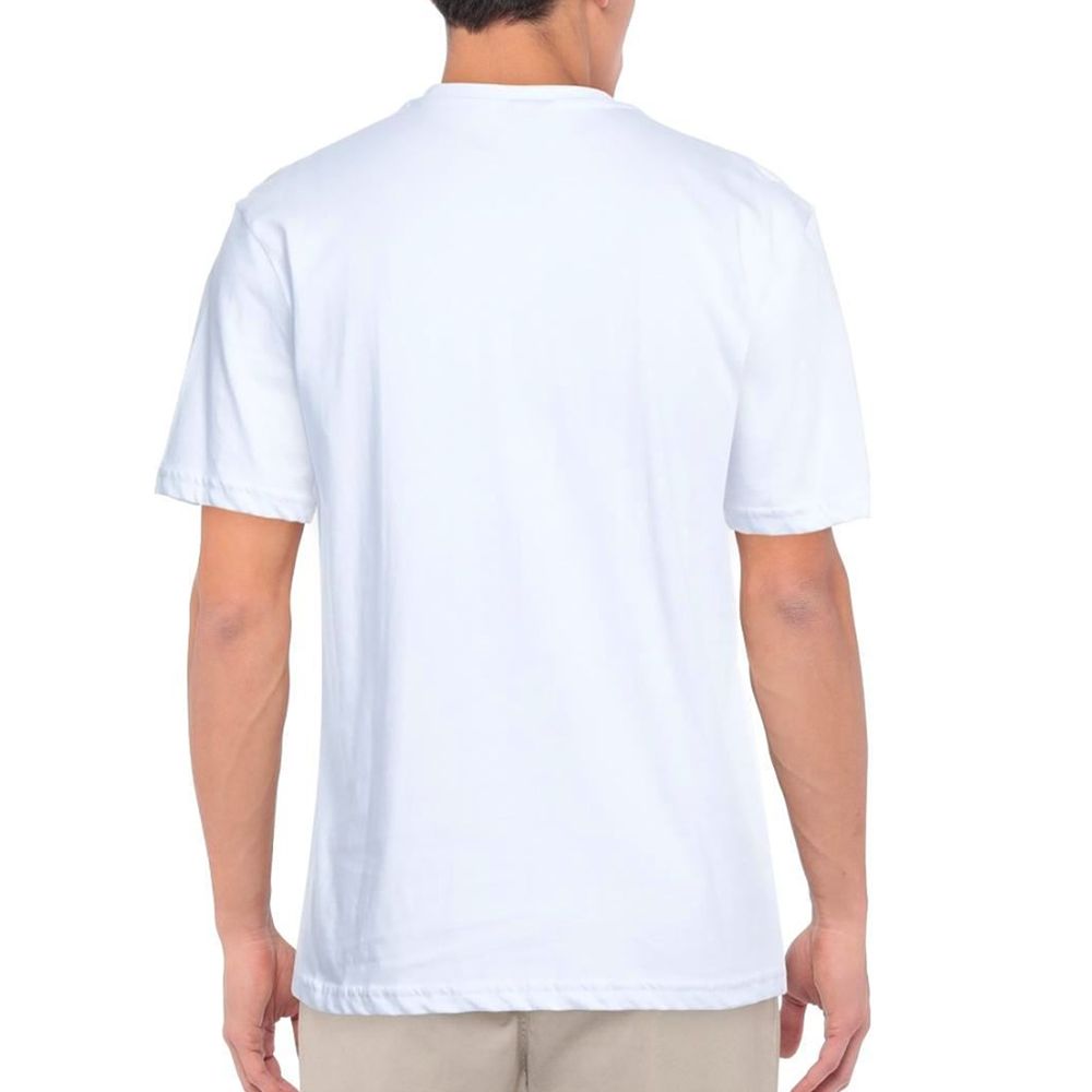 North Sails T-shirt van wit katoen met logo