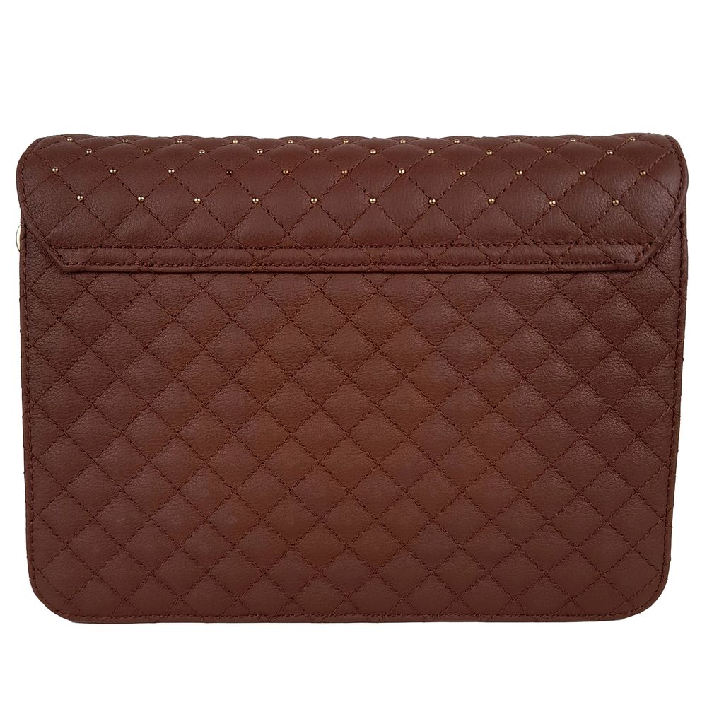 Baldinini Trend Bruine Kalfsleren Dames Crossbody Tas