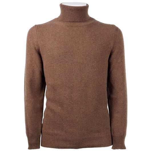 Emilio Romanelli Bruine Cashmere Heren Trui