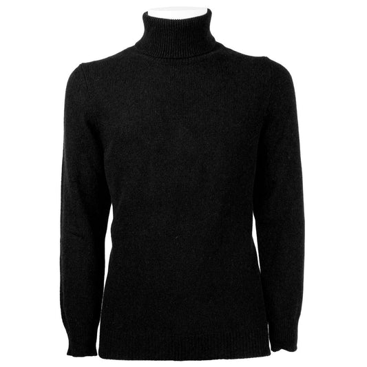 Emilio Romanelli Zwarte Cashmere Heren Trui