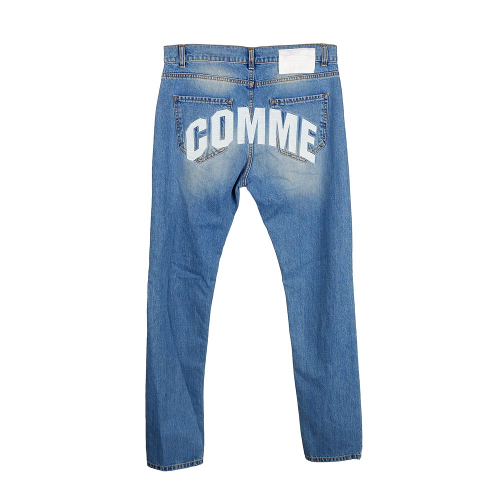Jeans bleu en coton pour homme de Comme Des Fuckdown