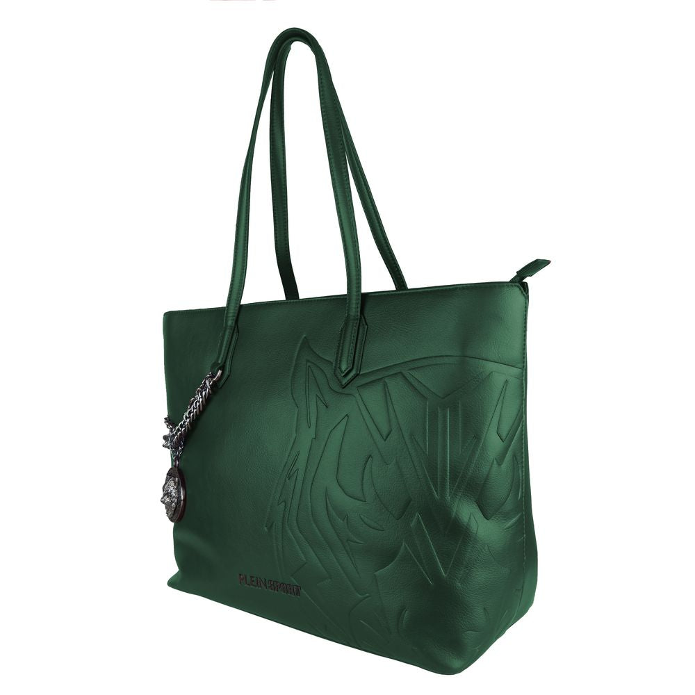 Sac à bandoulière Plein Sport en polyéthylène vert pour femme