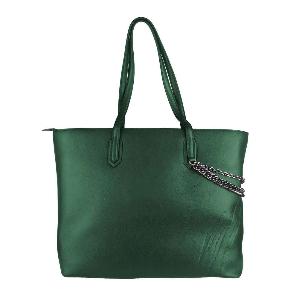 Sac à bandoulière Plein Sport en polyéthylène vert pour femme