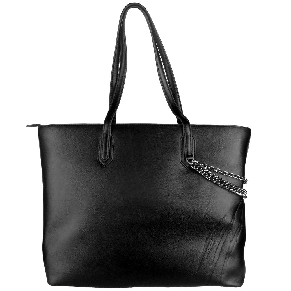 Sac à bandoulière Plein Sport en polyéthylène noir pour femme