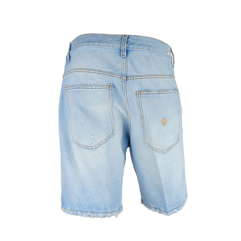 Shorts Bermuda en coton bleu pour homme de Don The Fuller