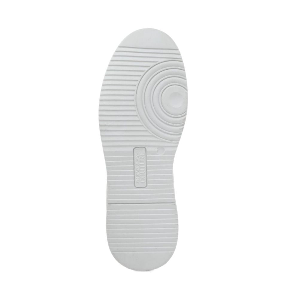 Baskets en polyéthylène gris Versace Jeans