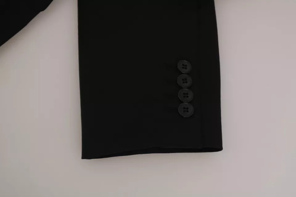 Dolce & Gabbana, veste blazer slim noire, modèle MARTINI