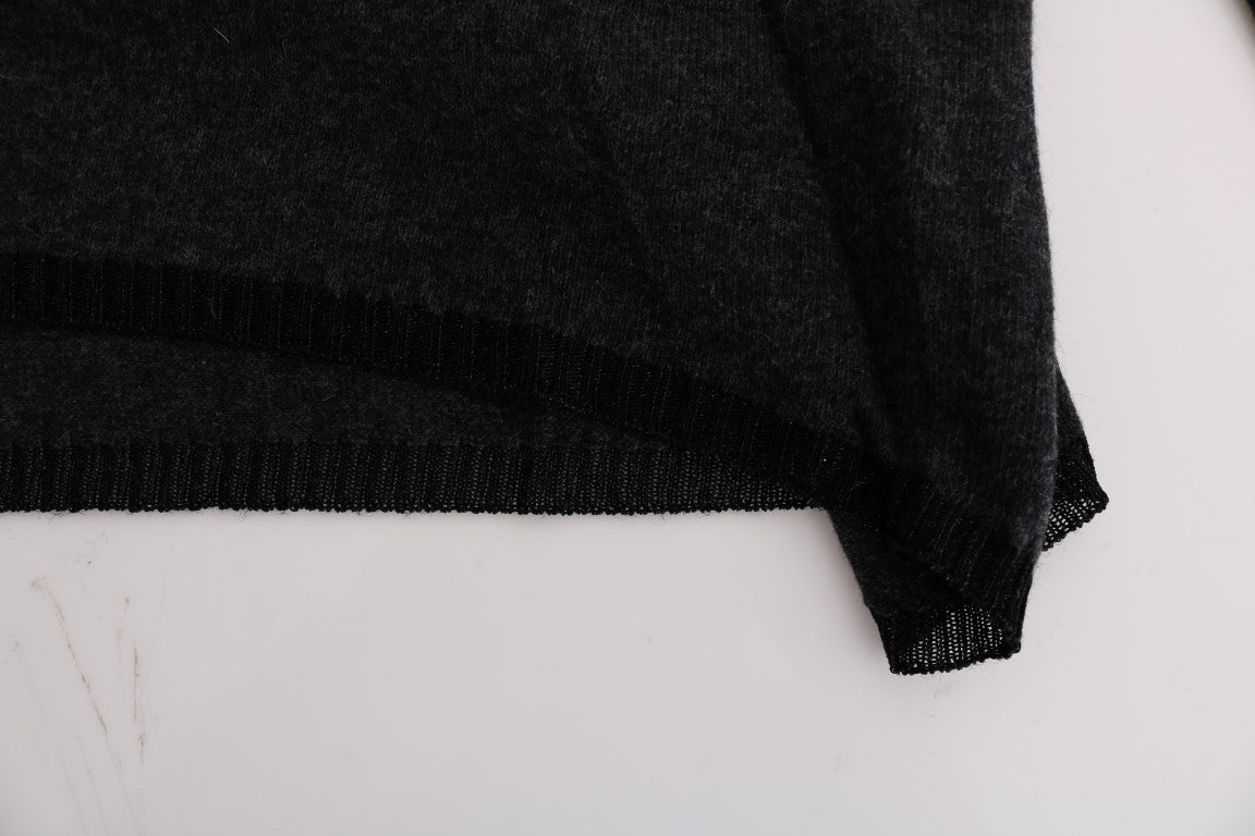 Pull en viscose gris de Costume National