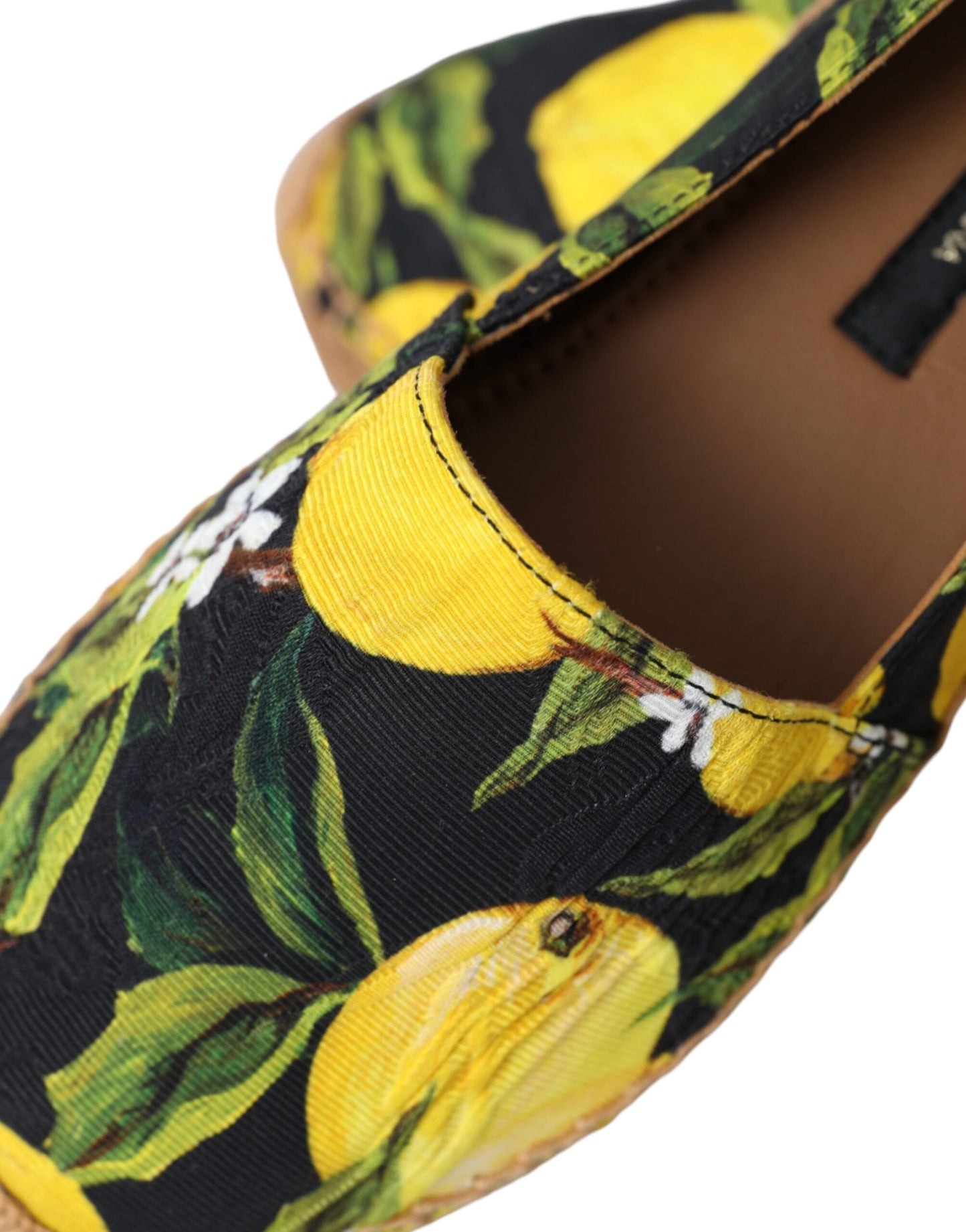 Dolce & Gabbana Spaanse Espadrilles in Gele Kleur