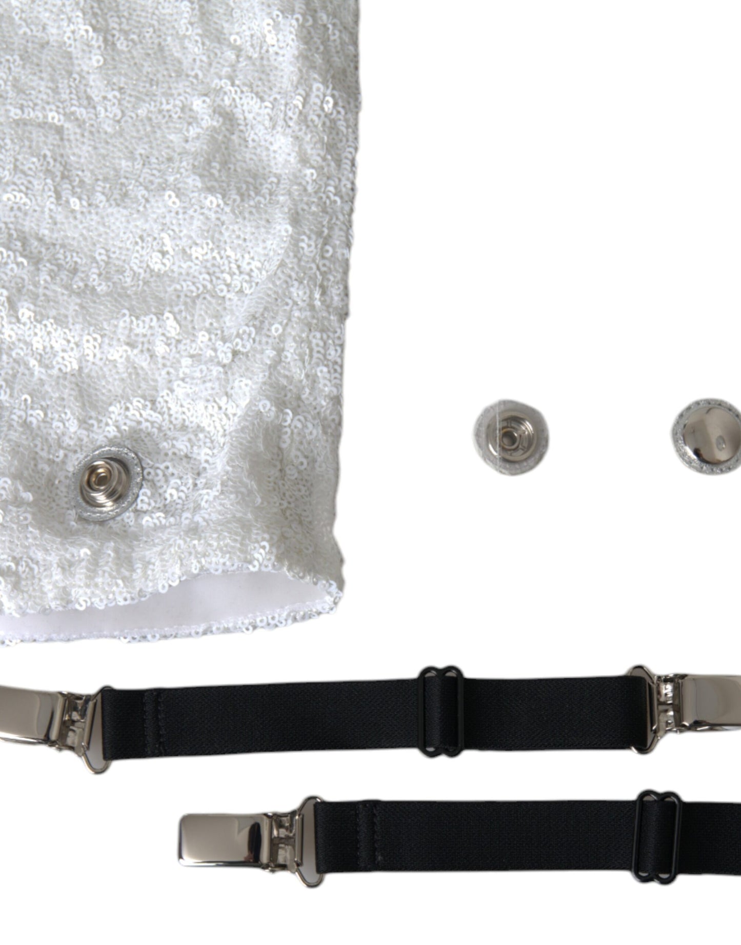 Bottines à talons aiguilles blanches mi-hauteur Dolce & Gabbana